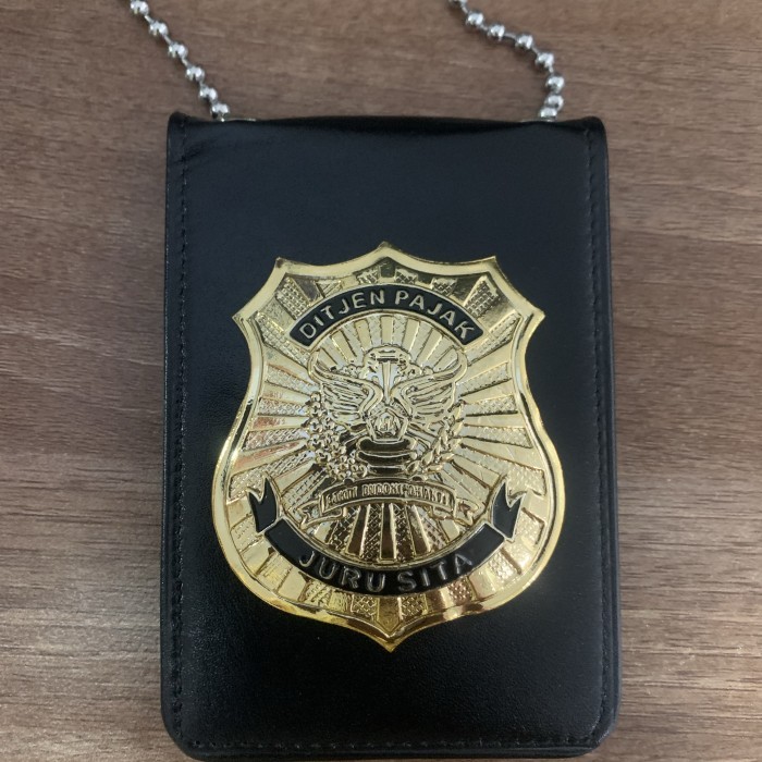 

Nametag holder kulit asli JURUSITA