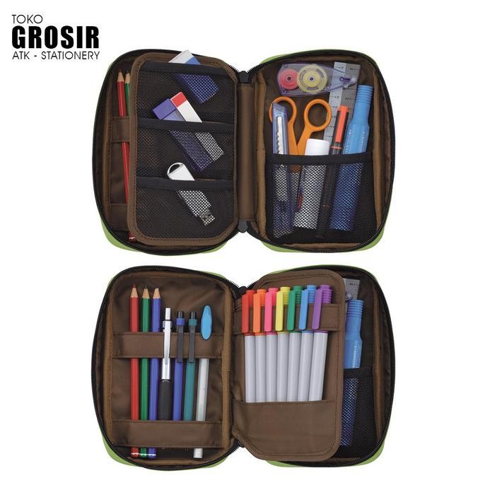 

TERBARU - LIHIT LAB Pen Case Pouch Organizer A-7551