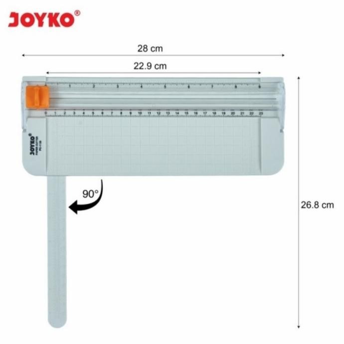 

TERSEDIA JOYKO PC1128 ALAT PEMOTONG POTONG KERTAS - PAPER CUTTER TRIMMER A5