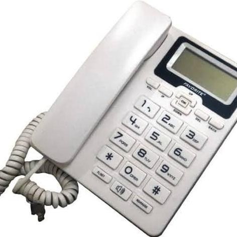 

TERSEDIA FAVORITE SH137 / TELEPON KABEL / TELPON RUMAH KANTOR SH-137