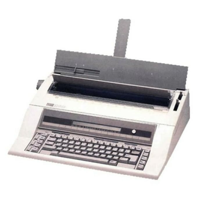 

TERSEDIA NAKAJIMA AE640 15 INCH TYPEWRITER / MESIN KETIK TIK LISTRIK AE 640