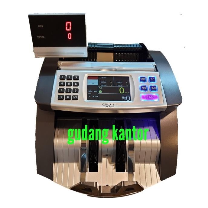 

TERSEDIA OMURA OM 100M VALUE COUNTING - MESIN HITUNG UANG/MONEY/BILL OM100M