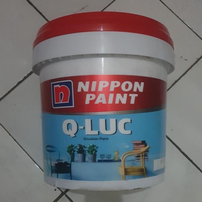 Cat Tembok Qluc Q-luc Q Luc Nippon paint 18 kg Pail/Pel