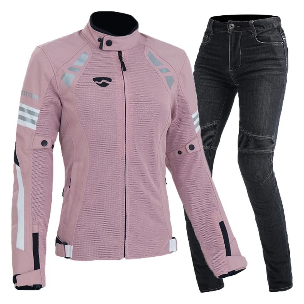 motorcycle suit summer chaqueta moto mujer fall prevention motorcycle clothes wear resistant chamarr
