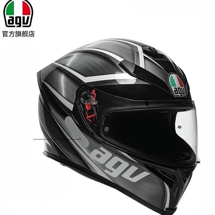 agv k5s motorcycle helmet motorcycle full face helmet double lens helmet four seasons universal