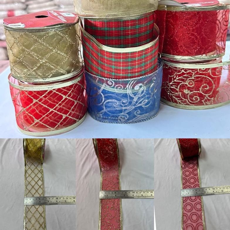 

pita christmas/pita Natal cantik 20000/roll (10yard)