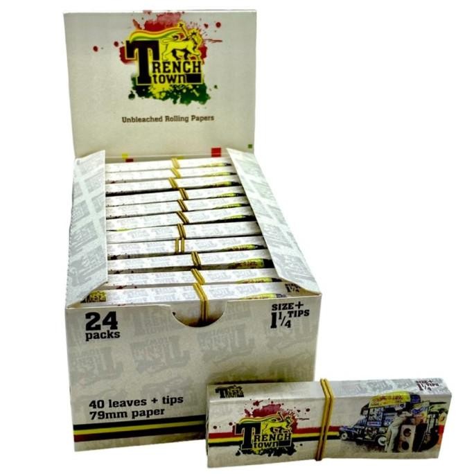 

1 Box Trenchtown 1 1/4 Paper + Tips