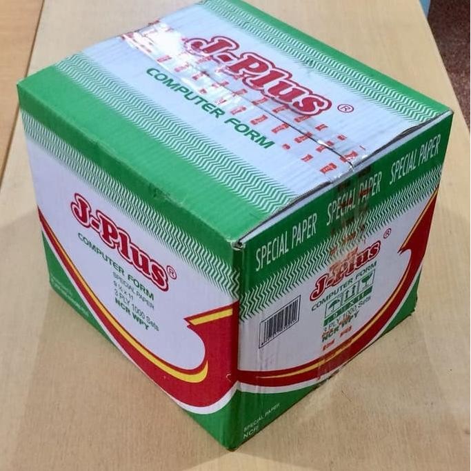 

KERTAS CONTINUOUS FORM J-PLUS, 2 PLY, 9 1/2 x 11