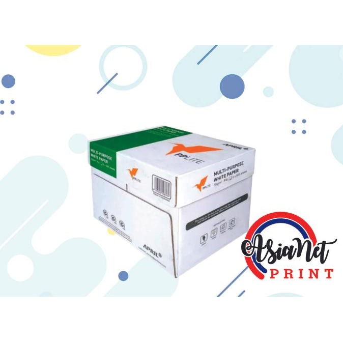 

BEBAS ONGKIR - Kertas HVS pplite F4 75 gr 1 box