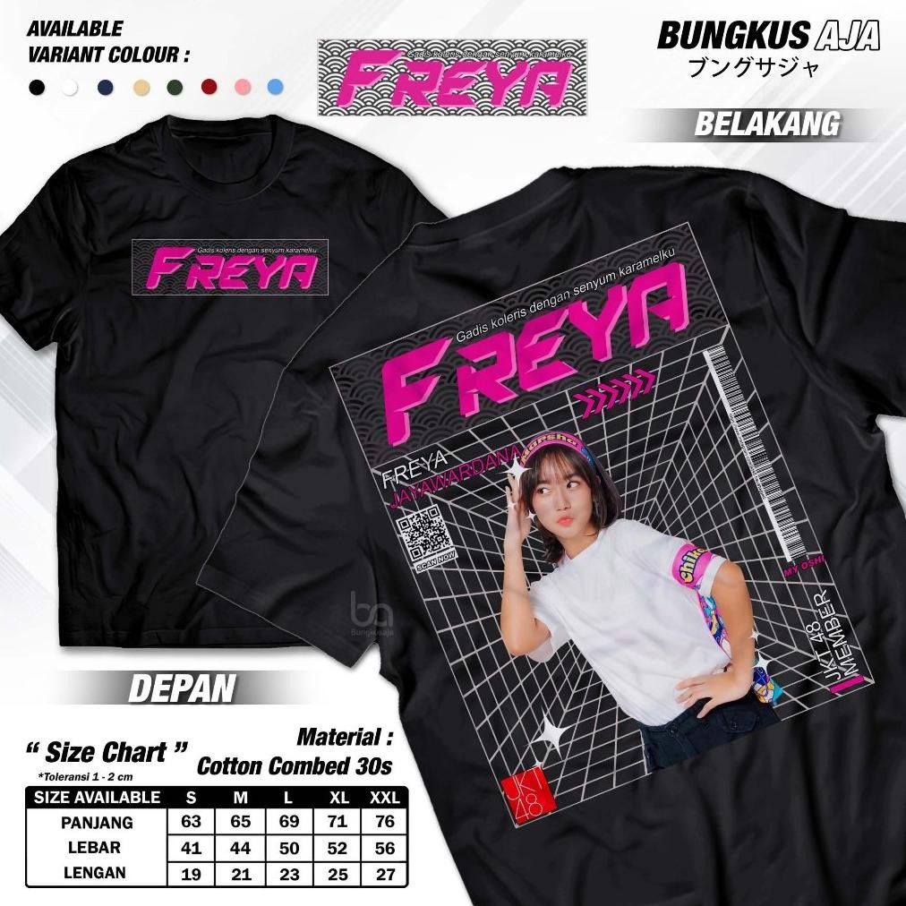 Kaos Jkt48 Freya Jayawardana Baju Jkt 48 Member A5010