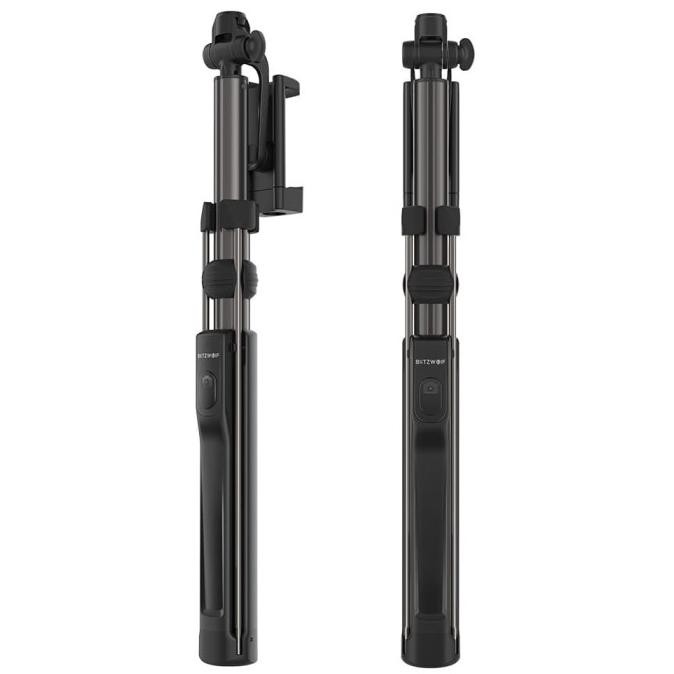 Blitzwolf Bw-Bs8L 1.6 Mtr Bluetooth Tripod Tongsis For Samsung Iphone  Ready