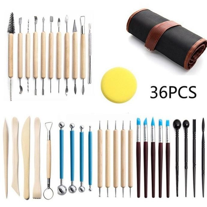 

Clay Sculpting Tools 36Pcs Alat Ukir Tanah Liat Alat Ukir Clay Original Dan Terpercaya