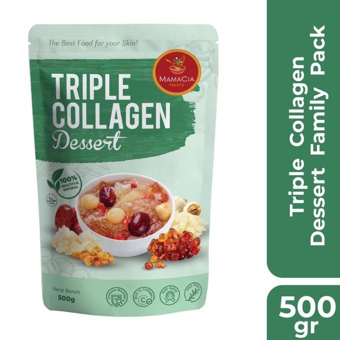 

HRG DISKON Paket Triple Collagen Family pack Mamacia Treats / healthy dessert