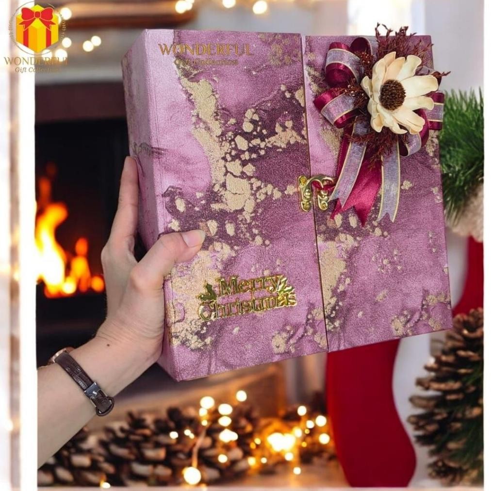 

HGT Gift Box Natal / Christmas Hampers Hardbox / Model Lemari NLM16