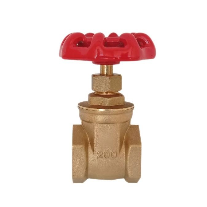 GATE VALVE KUNINGAN 2 INCH FLO - STOP KRAN