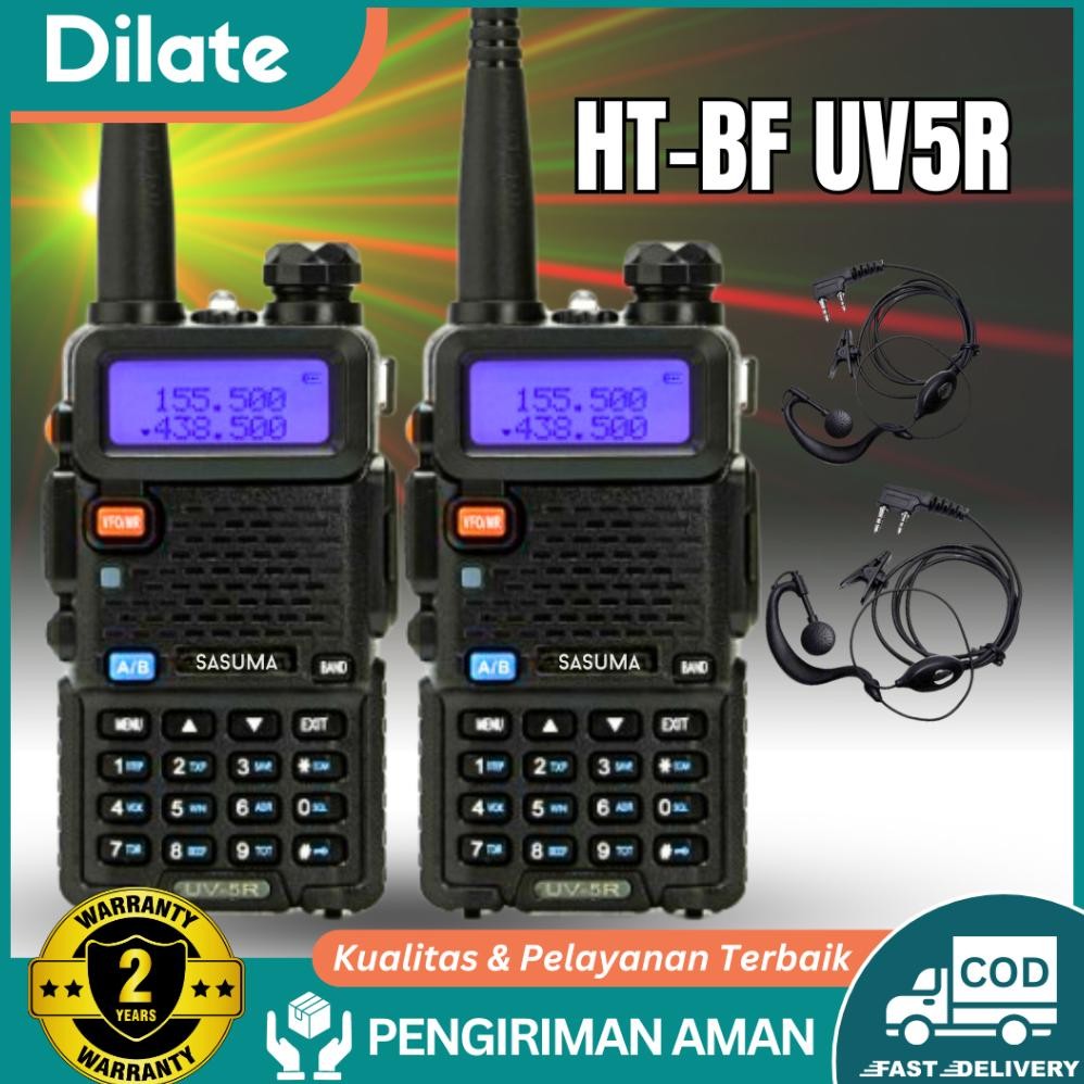 Marin Ht Uv5R 2800 Mah Uv 5R Uv-5R 8 Watt W Vhf Uhf Dualband Dual Band