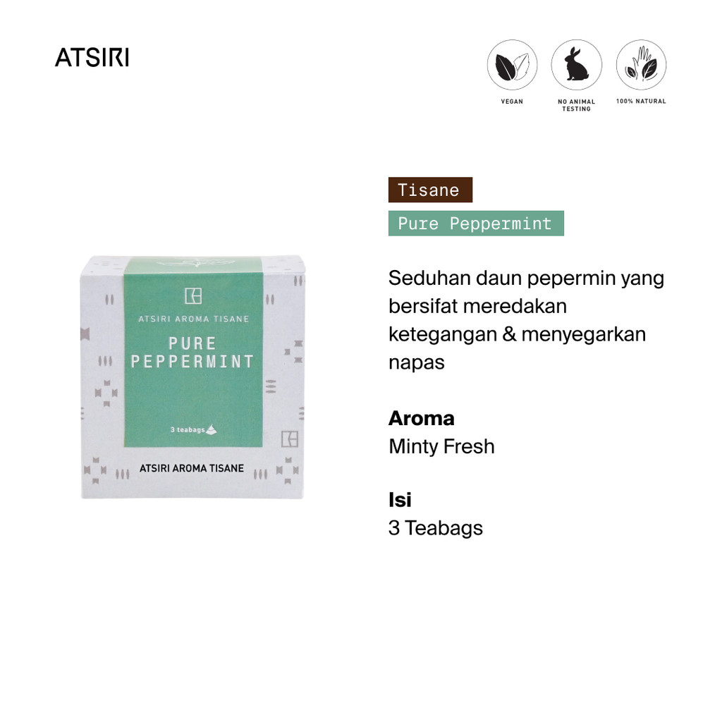 

Rumah Atsiri Pure Peppermint Atsiri Aroma Tisane