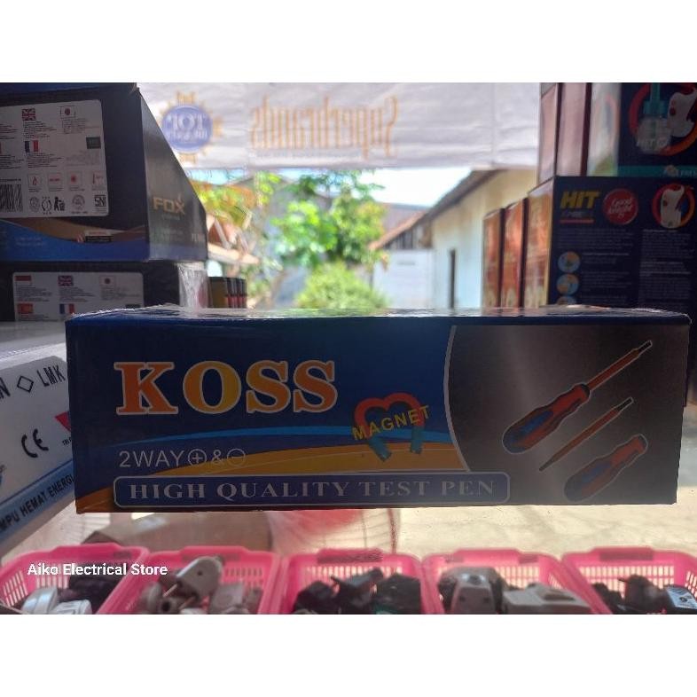 Tespen Koss Besar Magnet Bolak Balik +- Gagang Karet