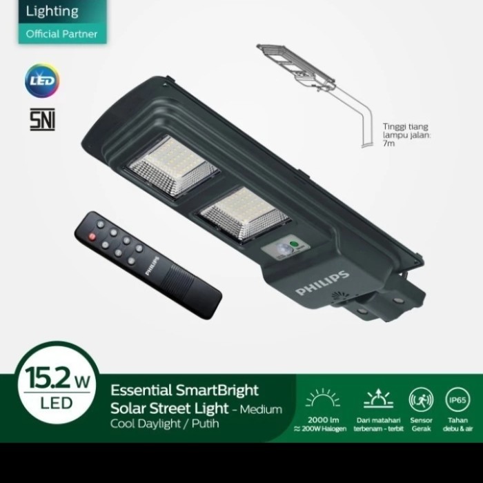 Terlaris Philips Lampu Jalan Pju Solar Tenaga Surya Brc 010 20/765