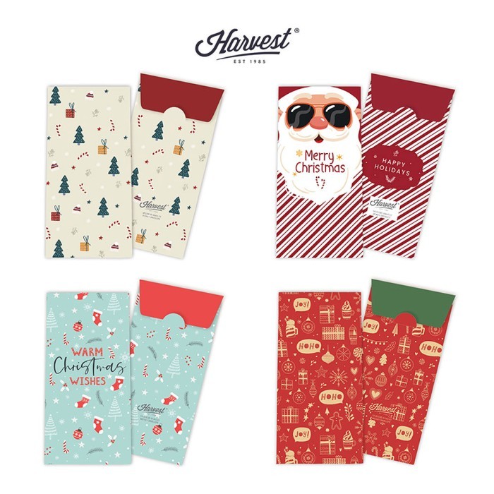 

Natal Amplop / Angpao Natal Harvest isi 6 - Splendid Xmas Limited
