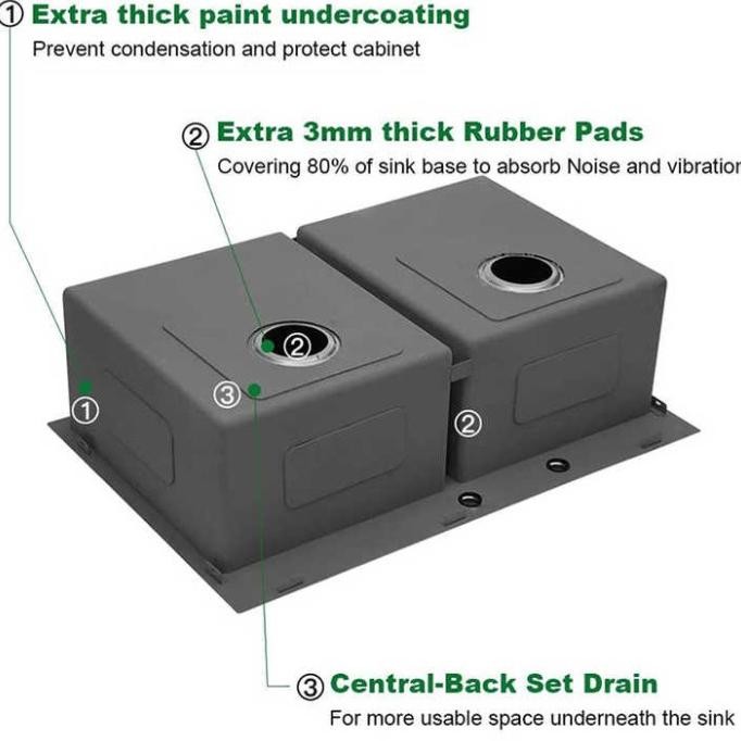 Bak cuci piring /sink/think/bolzano