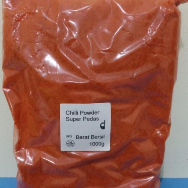 

1Kg Cabe Bubuk Pedas / Chilli Powder Spicy
