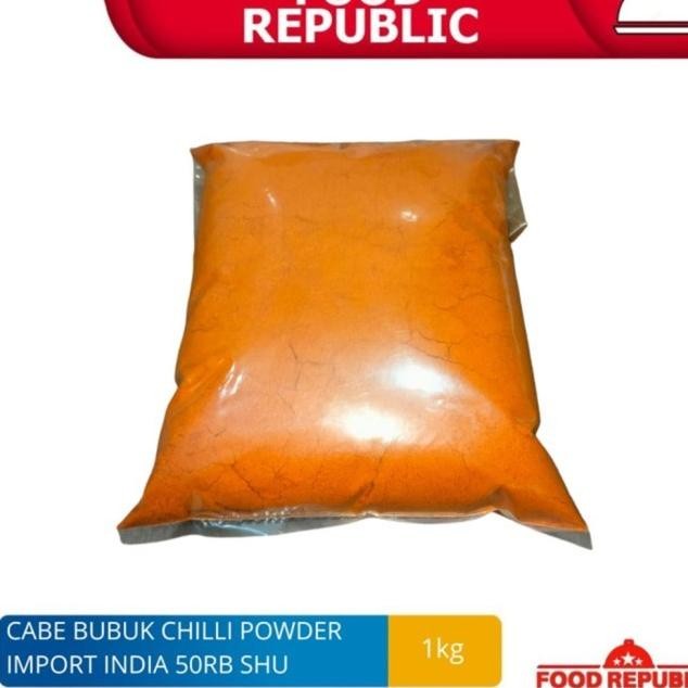 

Cabe Bubuk / Chilli Powder 1Kg Murni Shu 50Rb Extra Pedas India
