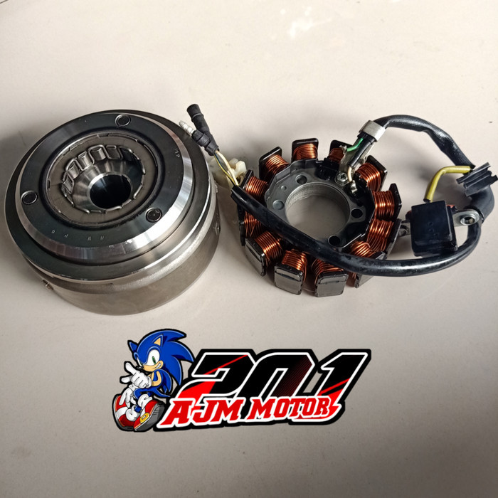Magnet Spull Sepul - Flywheel Comp Honda New Supra Gtr 150 Led Ori