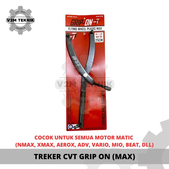 Treker CVT GRIP ON MAX / Kunci Treker Kopling Matic CVT Nmax Xmax
