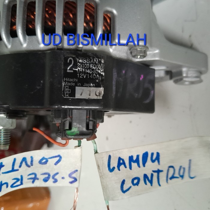 dinamo alternator ampere amper rubahan 140A 140 A 140 ampere 12v ori