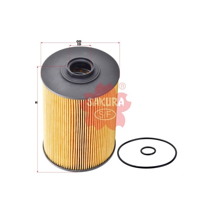 Sakura Fuel Filter Solar Atas EF-10090 Mitsubishi Fuso Fighter FN62 EURO 4 tahun 2019 up
