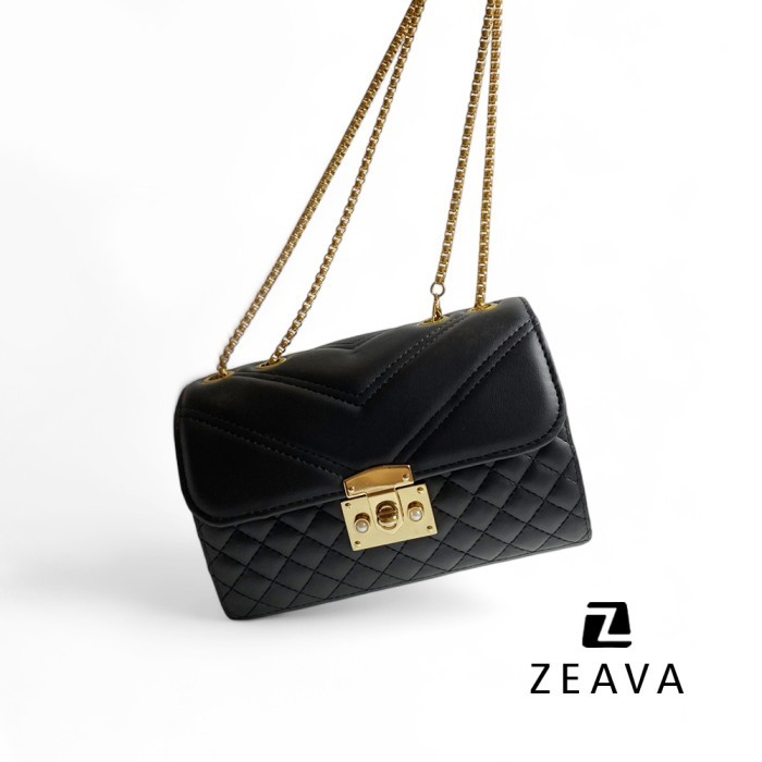 BOOM SALE [ZEA OFFICIAL] Diana Bag - Tas Selempang Wanita Premium - Quilted Bag