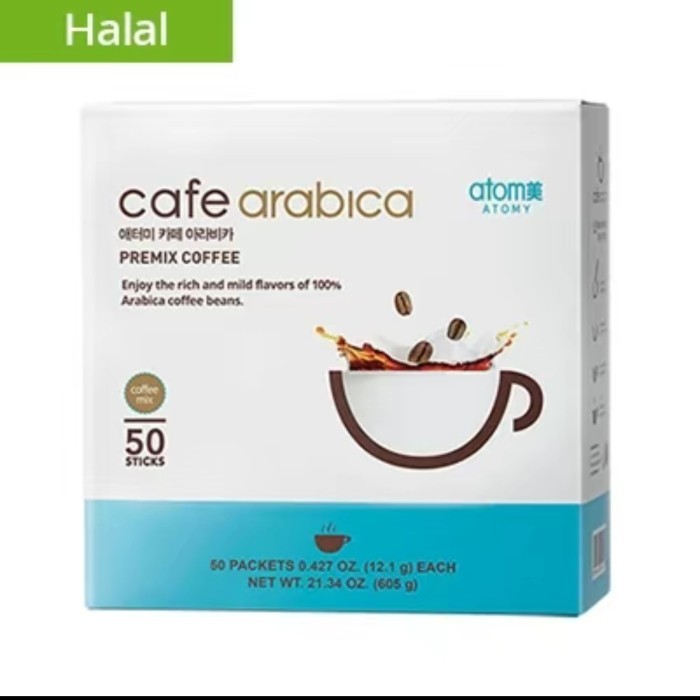 

Paling Laris Kopi 3In1 Cafe Arabica Kopi Korea Kesehatan 1 Box Isi 50 Sachet