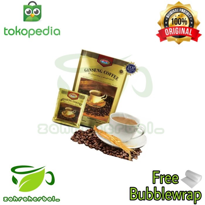 

Unik Minuman Kesehatan / Kopi Cni / Kopi Ginseng Cni / Cni Coffee Ginseng - Isi 20 Sachet