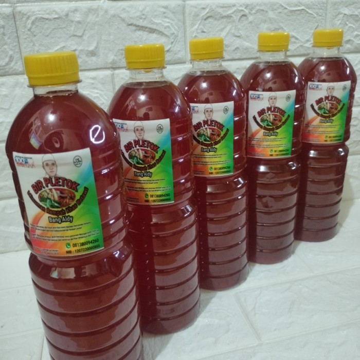 

Unik Paket 5 Botol Bir Pletok Betawi Bang Aldy 1 Liter