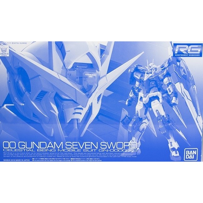 Jual Rg 1/144 00 Oo Gundam Seven 7 Sword Limited P-Bandai