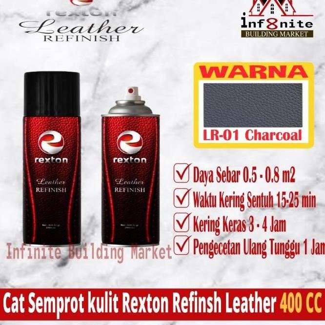 Cat Semprot Kulit Leather Rexton Refinish Cat Jok Kulit Mobil Sofa Asli