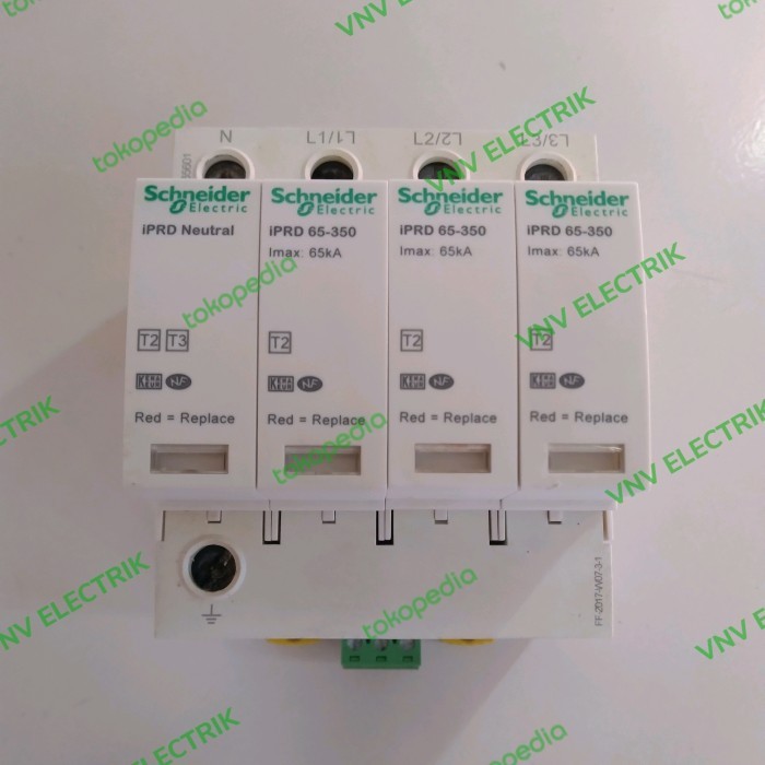 Surge Arrester Iprd 65-350 Imax 65Ka 3P+N Schneider Harga Promo