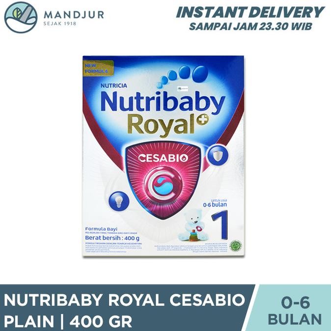 Nutribaby Royal Cesabio 1 (0-6 bulan) 400 Gr - Susu Alergi Bayi