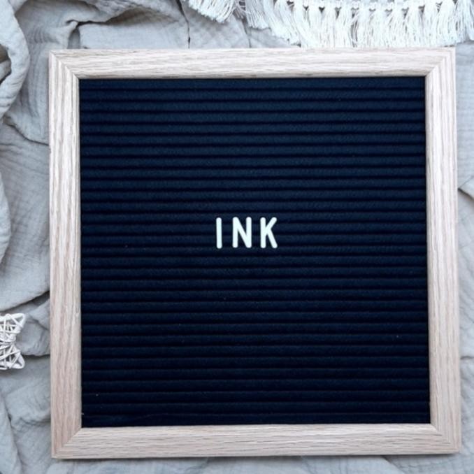 

TERLARIS - Indibaby Felt Letter Board