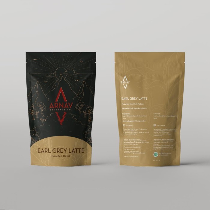 

Arnav Powder Drink Earl Grey Latte - Bubuk Minuman Earl Grey Susu 1 Kg