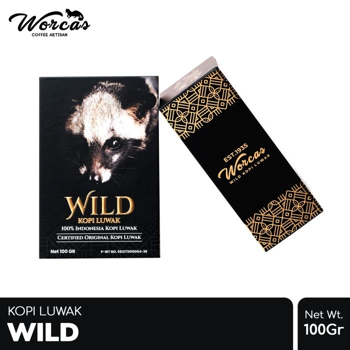 

Worcas Wild Luwak Coffee 100Gr - Classic Box