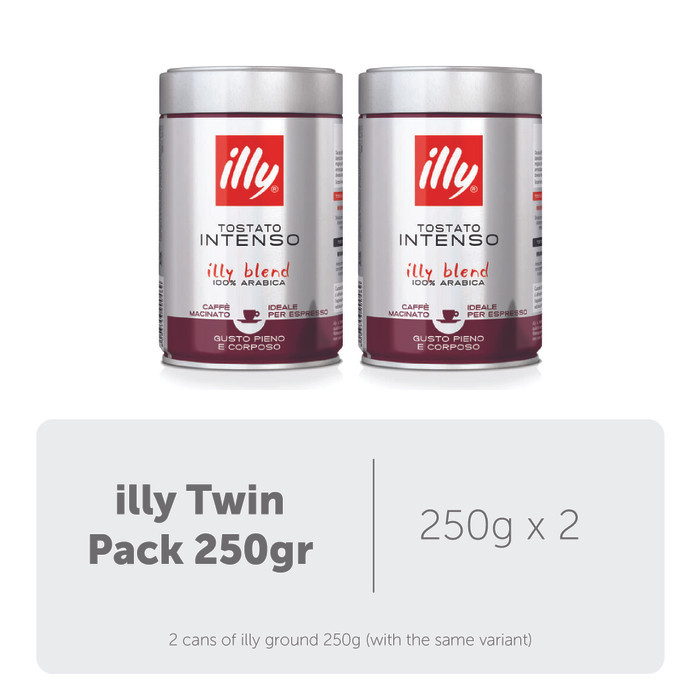 

Illy Coffee - Double Pack Ground Coffee - 2X250Gr