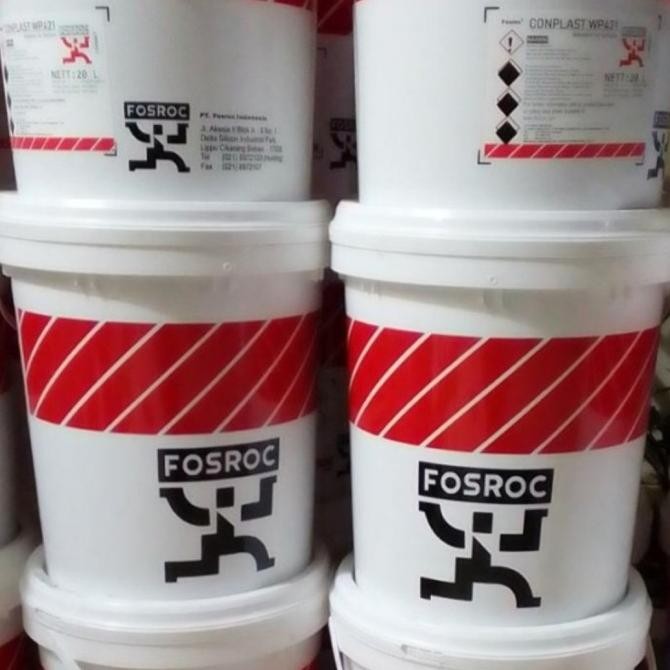 TERMURAH - Fosroc Conplast WP421 Waterproofing Integral 20 Liter