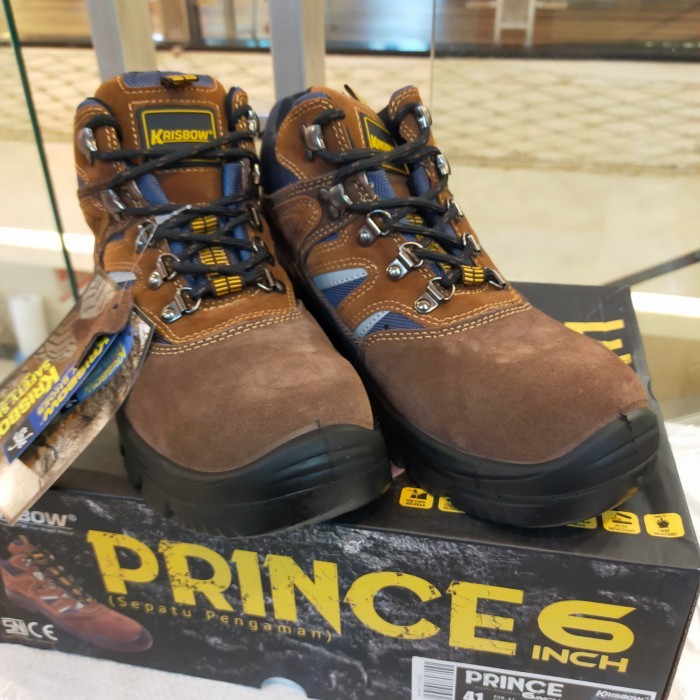 SEPATU SAFETY KRISBOW PRINCE 6 INCH SHOES