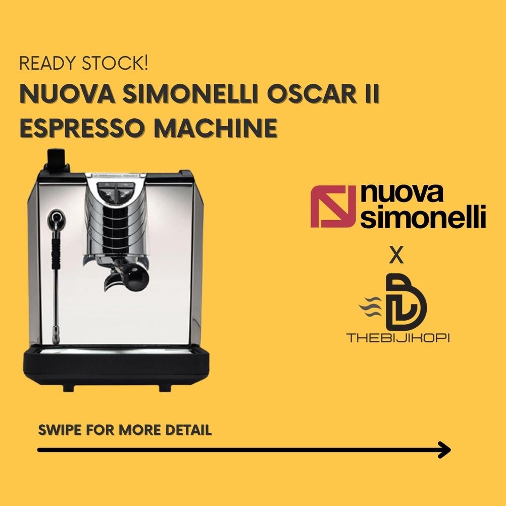 Ndala Mesin Kopi Espresso Coffee Nuova Simonelli Oscar Ii Oscar 2 New