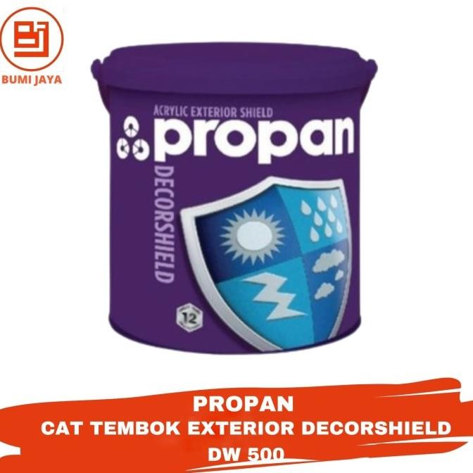 NEW cat tembok exterior propan decorshield DW 500 20 ltr