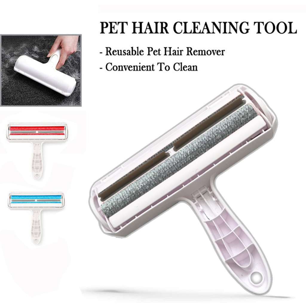 Sikat Bulu Kucing/Anjing - Lint Roller Portable untuk Pembersih Baju, Sofa, Tempat Tidur