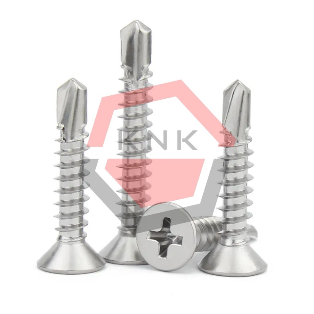 SDS FLAT HEAD #8x32 STAINLESS STEEL GRADE 410