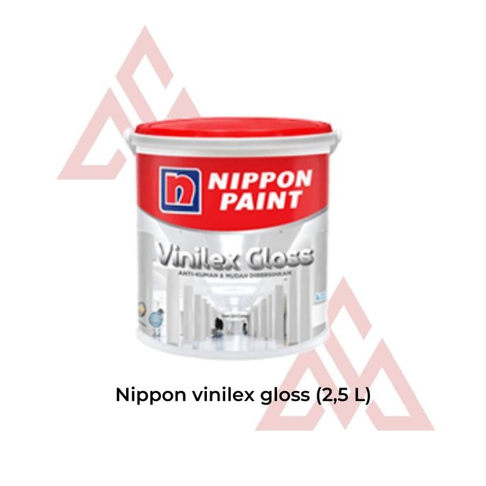 TERMURAH - CAT NIPPON PAINT VINILEX GLOSS PUTIH (2,5 L)